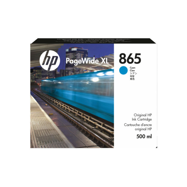 Cartouche d'encre HP 865 Cyan 500 ml 3ED85A