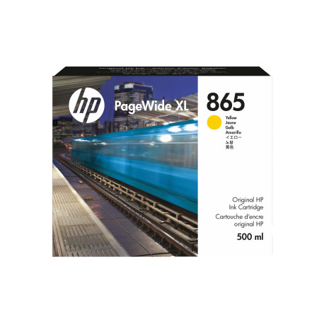 Cartouche d'encre HP 865 Jaune 500 ml 3ED84A