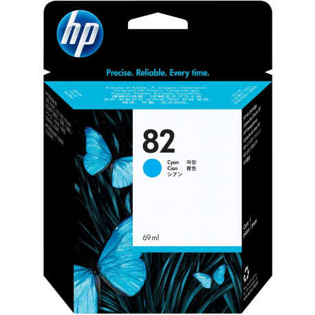 Cartouche d'encre HP 82 Cyan 69ml