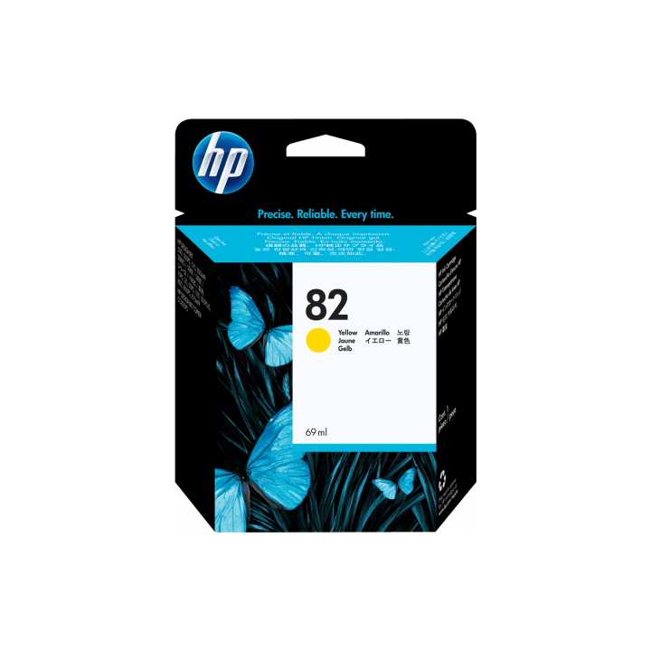 Cartouche d'encre jaune HP 82