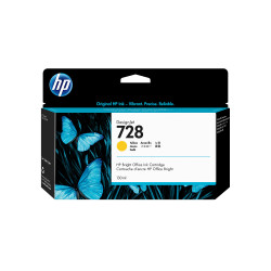 Cartouche d'encre Jaune HP 728 130ML